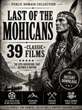 Last Of The Mohicans  “Public Domain Film Collection” Videos Kit $29.99
