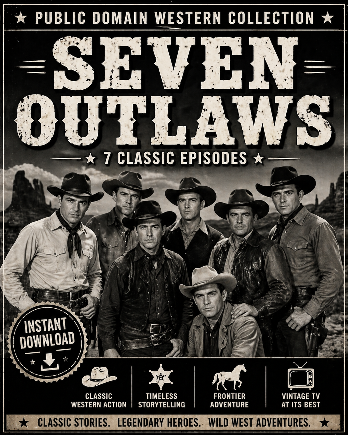 Outlaws Western Starter Youtube Kit $9.99