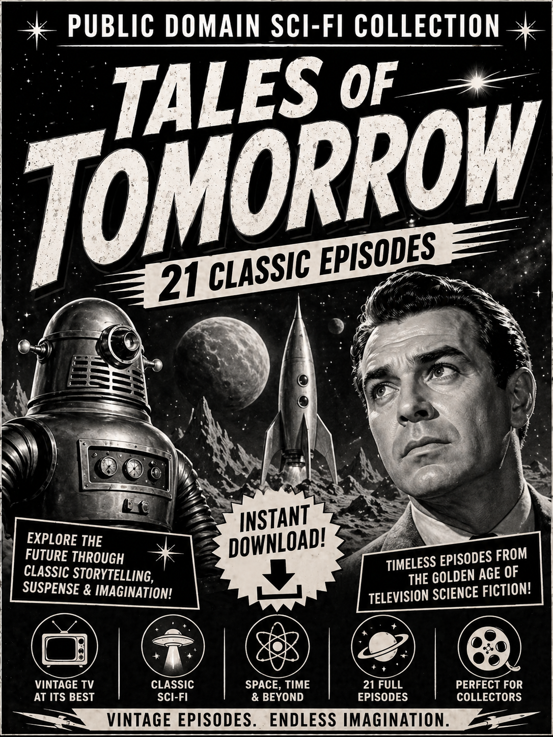 Tales Of Tomorrow TV 21 Videos  Youtube Starter Kit $17.99