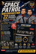 Space Patrol TV Sci-Fi Youtube Starter Kit 22 Videos $17.99
